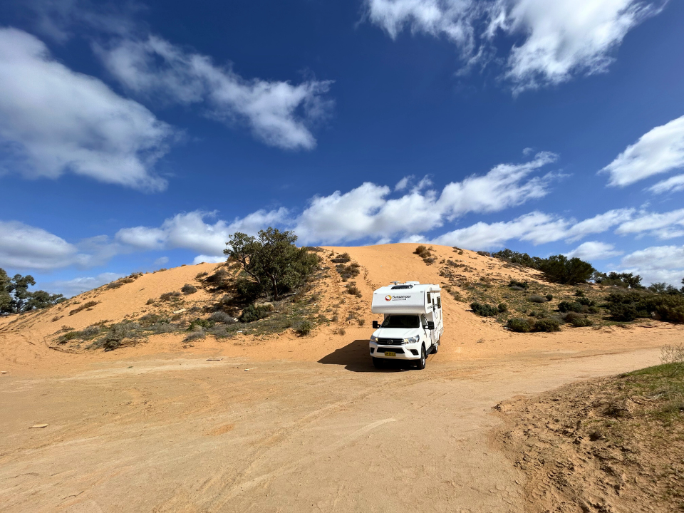 Suncamper in the Red Centre