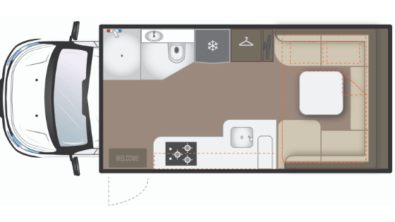 Saxby V-2 floorplan