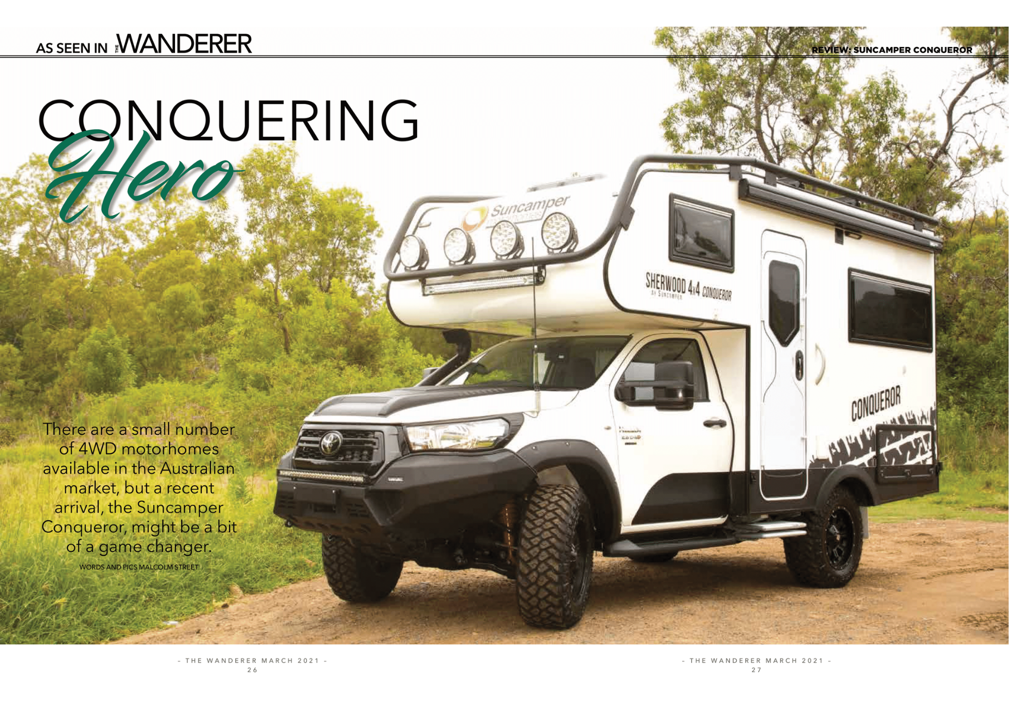 Sherwood Conqueror magazine review